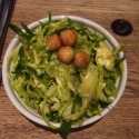 Brussels sprout, hazelnut, cheddar, apple salad
