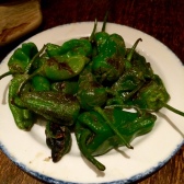 Pimientos de Padrón (Pan Fried Padron peppers)